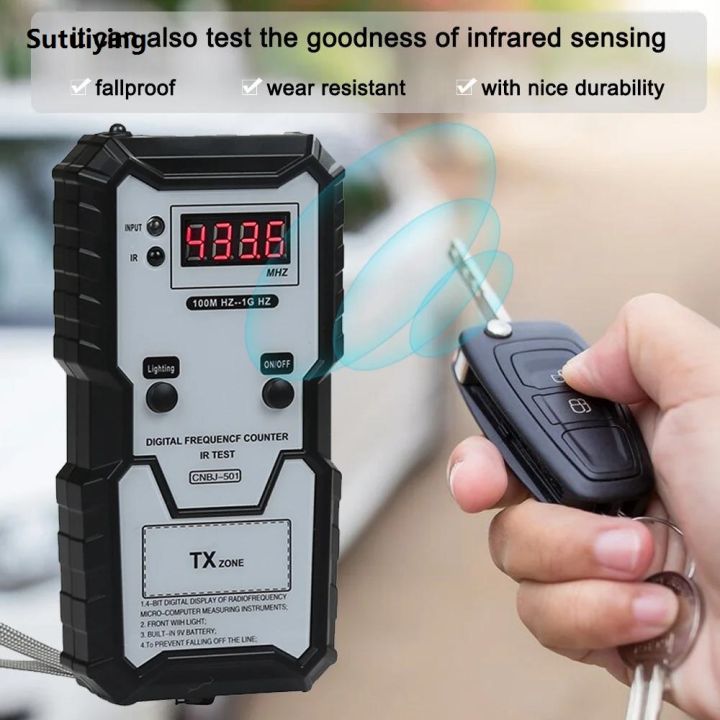 Sutuiying Car Keys Infrared Frequency Tester 100M-1GHZ Digital ...