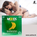 MOODS Banana Flavored Condoms 3 Pcs. 
