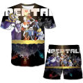 Hot Game Undertale Sans 3D Print Kids Sets Fashion T-Shirts Beach Board Shorts Swimwear Tees Tops Boys Girls Sportswear Suits. 