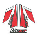For Honda Dio Sp Sr Dio50 Af17 Af18 Af27 Af28 Glue Decorative Decals Logo Sticker Motorcycle Scooter Whole Body Fairing. 