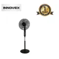 INNOVEX Stand Fan 16" -ISF009 with One year Damro Warranty. 