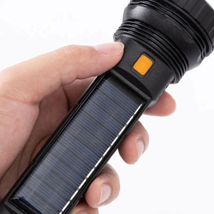 USB/Solar%20Charging%20Flashlight%20Built-in%20Battery%20Torch%20with%20Side%20Lanterna%20Waterproof%20Multi-function%20Emergency%20Power%20Bank%20Hand%20Lamp%20-%20Image%208