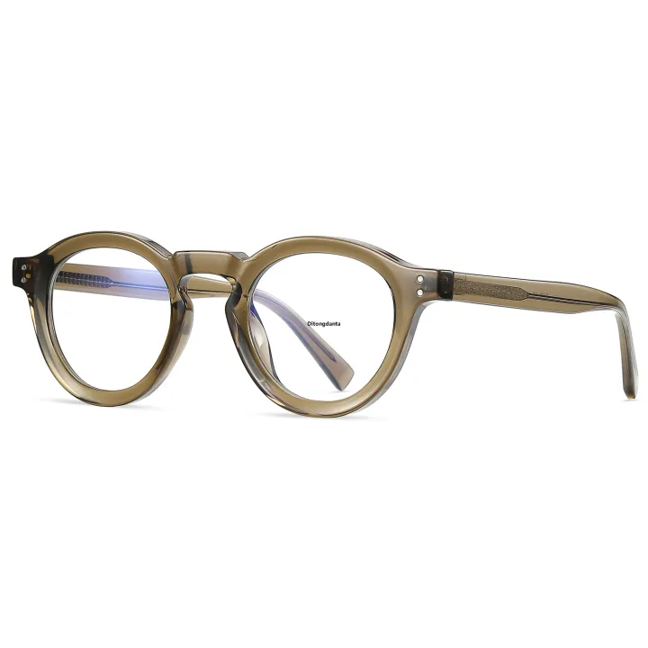 Frame round computer glasses vintage optical thick eyes | Daraz.lk