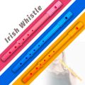Irish Tin Whistle Flute Key of D Whistle 6-hole Ireland Tin Penny Whistle For Beginners Recorder Flute Woodwind Music Instrument. 