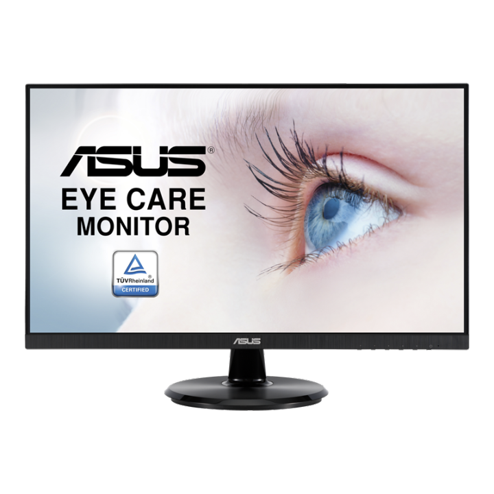 ASUS VA24DQ Eye Care Monitor – 24 inch Full HD IPS Frameless 75Hz, Adaptive-Sync/ FreeSync Monitor