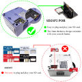 Bitfunx SD2SP2 Pro SD Card Adapter Load SDL Micro SD Card TF Card Reader for Nintendo Gamecube NGC NTSC Serial Port 2. 