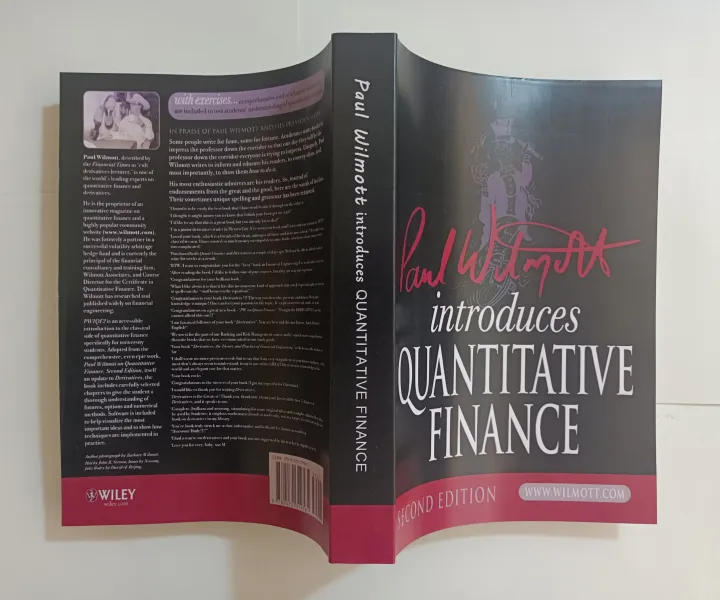 Paul Wilmott Introduces Quantitative Finance 全新纸质 | Daraz.lk