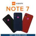 Ultra Slim Xiaomi Mi Soft Silicon Case For Redmi Note 7 Matte TPU Rubber Back Cover. 