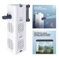 Silent Filter Fish Tank Aquarium Filtration Pump Wave Making Aquarium Pump. 