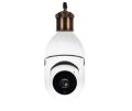 CCTV Security Camera outdoor 5G Light Bulb Home Security Camera, Wireless Video Surveillance Lightbulb Cameras, PTZ WiFi Panorama Camera with E27 Lamp Base, Full Color Night Vision & Two Way Audio, 720p. 