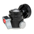 Mini Ball Head Tripod Head with Universal 3/8 Inch Screw Mounts for DSLR Cameras Flash Tripod Monopod Fill Light Easy to Use. 