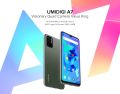 UMIDIGI A7 Quad Camera Global Version 4G LTE Mobile Phone 6.49'' 4GB 64GB Android Octa-Core 4150mAh Fingerprint 16MP Smartphone. 