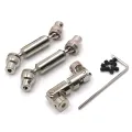Reading Writing3Pcs Metal Drive Shaft CVD for WPL B16 B36 JJRC Q60 Q63 Q64 MN77 FY004 6WD 6X6 1/16 RC Car Upgrade PartsWooden Toys. 
