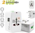 Travel Adapter Universal Worldwide All in One International Travel Adaptor Wall AC 110V-240V Power Plug Adapter Wall Charger for USA EU UK AU Phone Laptop Camera. 