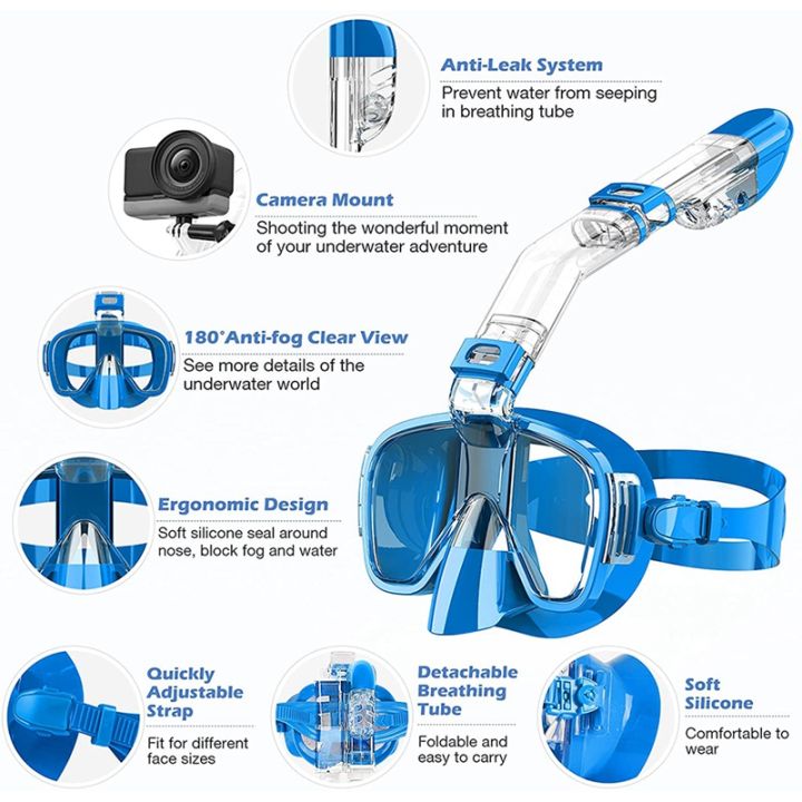 Snorkel%20Mask%20Foldable%20Diving%20Mask%20Set%20with%20Dry%20Top%20System%20and%20Camera%20Mount,%20Anti-Fog%20Professional%20Snorkeling%20Gear%20-%20Image%208