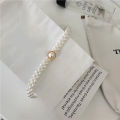 Large Pearl Waist Chain Women's Elastic Belt with Diamond Decoration All-match QUANYIN. 
