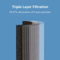 Xiaomi Mi Air Purifier for Home 4- India's only Allergy Care Certified - Equipped with Ionizer & Laser Sensor - True HEPA Filter - Traps 99.99% Viruses & PM 0.1 - Covers 516 Sq.Ft - OLED Touch screen. 