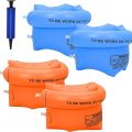 Swimming Arm Float Rings Swim Arm Bands Inflatable Arm Floaties, Thickened PVC Swimming Armbands, Swimming Rings Tube Armlets Roll Up Armbands Swim Floater Sleeves for Kids and Adults. 