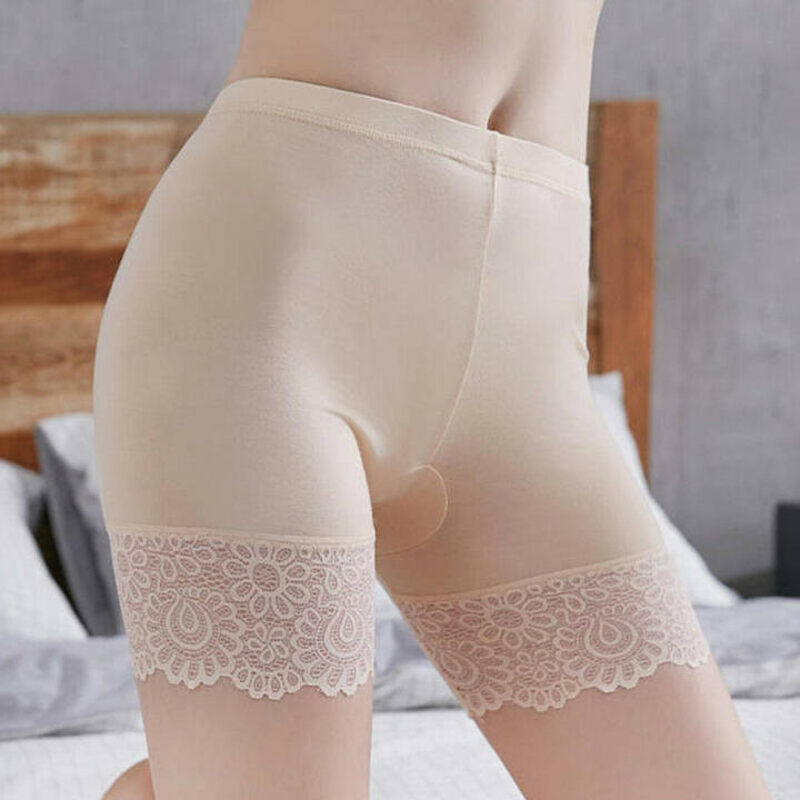 Women%20Elastic%20Safety%20Anti%20Chafing%20Under%20Shorts%20Pants%20Underwear%20Panties%20Casual%20-%20Image%202