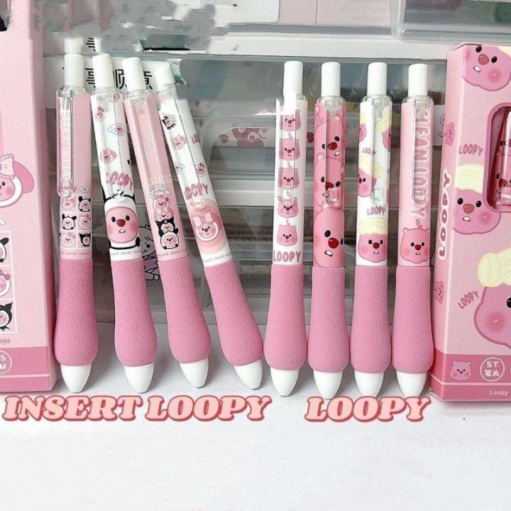 %E3%80%90ZOSR%E3%80%914%20Pieces/set%20Cute%20Pink%20Loopy%20Peripheral%200.5mm%20Press%20Pen%20Loopy%20Sponge%20Fat%20Pen%20Ins%20High%20Beauty%20Student%20Stationery%20Supplies%20-%20Image%206