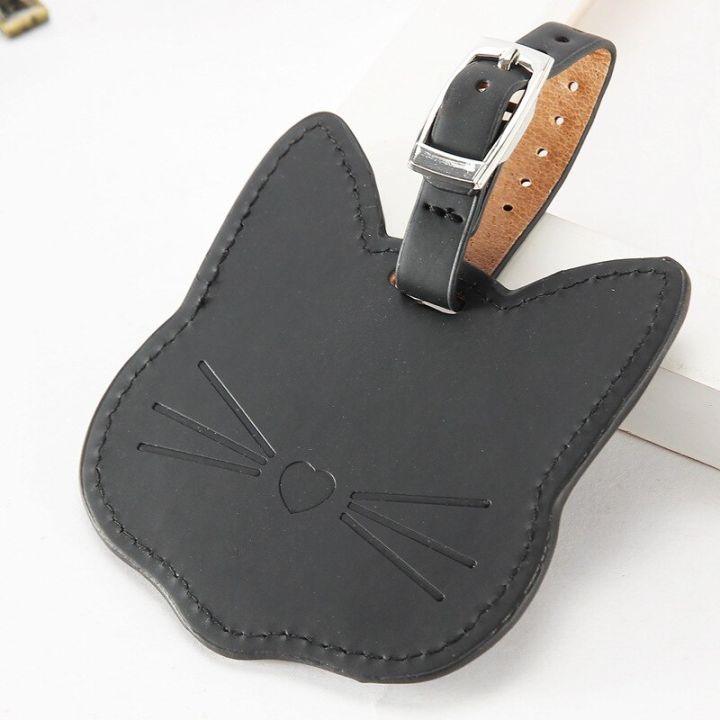 Cat%20Luggage%20Tags%20Double%20Layer%20Belt%20Suitcase%20ID%20Address%20Label%20Holder%20Baggage%20Name%20Cartoon%20PU%20Tag%20Portable%20Label%20Travel%20Accessory%20-%20Image%203