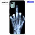 Muswanna For Nokia C110 Case C 110 TPU Silicone Shockproof Lions Phone Cover For NOKIA C110 4G 6.3'' Funda on NokiaC110 Printing Soft. 