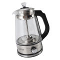 Automatic Tea Brewing Pot Electric Tea Maker 4 Gears Button US Plug 110V Glass Container Keep Warm for Home for Oatmeal. 