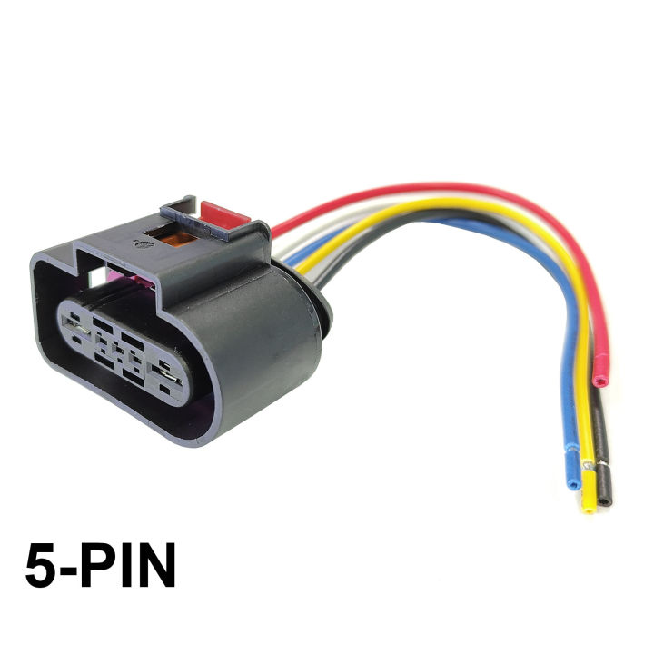 4PCS Connector Wiring Loom Harness Pigtail 2-way Plug Kit Upgrade Led ...