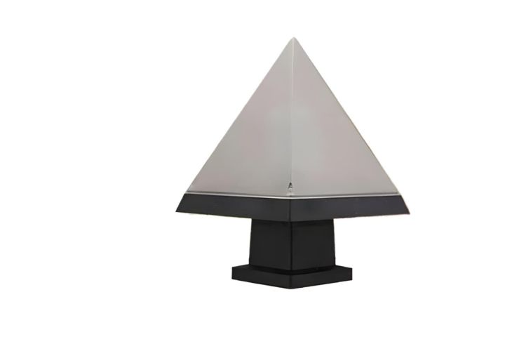 Pyramid Led Pyramid Gate Lamp – Outdoor Waterproof LED Pillar Light for Main Gate ...