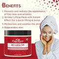 Pink Root Wrinkle Lift Face Mask 100ml, Reduces Fine Lines & Wrinkles, Intensely Boosts Radiance, nourishes & lifts skin (FROM INDIA SAB). 