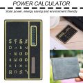 MMLUCK 8-digit Travel Handheld Digit Calculator Children's Ultra-thin Stationery Solar Power Office Supplies Pocket Calculator Credit Card Calculator Solar Powered Calculator Mini Calculator. 