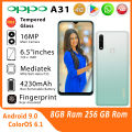 Oppo A31 ( 𝗙𝗿𝗲𝗲 𝗧𝗲𝗺𝗽𝗲𝗿𝗲𝗱 𝗚𝗹𝗮𝘀𝘀 & 𝗕𝗮𝗰𝗸 𝗖𝗼𝘃𝗲𝗿 ) 8GB RAM + 256GB ROM. 