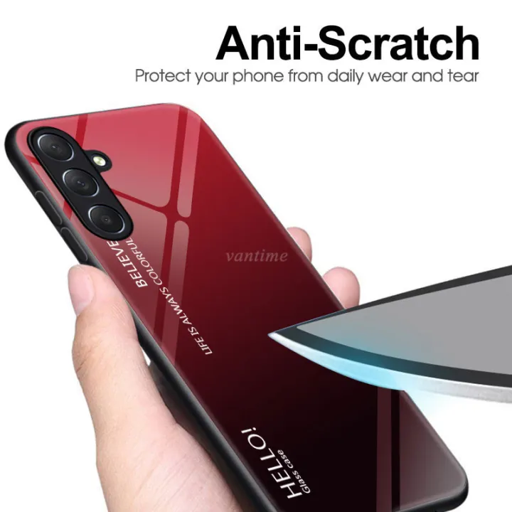 Vantime%20for%20Samsung%20Galaxy%20M54%20F54%205G%20Case%20Gradient%20Phone%20Back%20Hard%20Glass%20Cover%20-%20Image%205