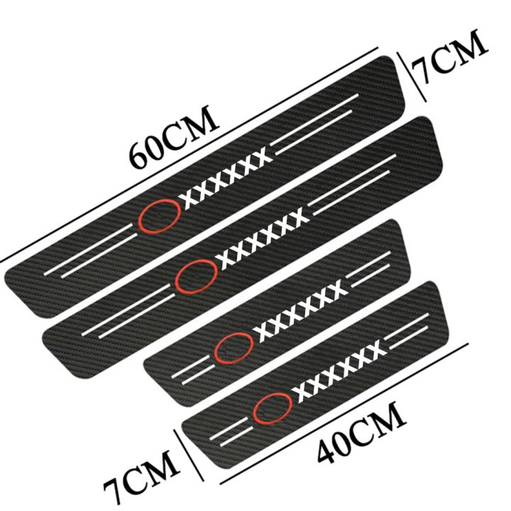 4PCS%20PERODUA%20Car%20styling%20Door%20Carbon%20Fiber%20Sill%20Scuff%20Plate%20D%C3%A9cor%20Sticker%20with%20Courtesy%20Car%20Logo%20-%20Image%209