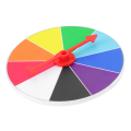 Prize Spinning Wheel Table Fortune Color Tablerotary Wheels Roulette. 