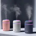 Portable LED light mini 300ml h2o Spray Mist humidifier Double Wet Aroma Essential Oil Diffuser Car usb air humidifier. 