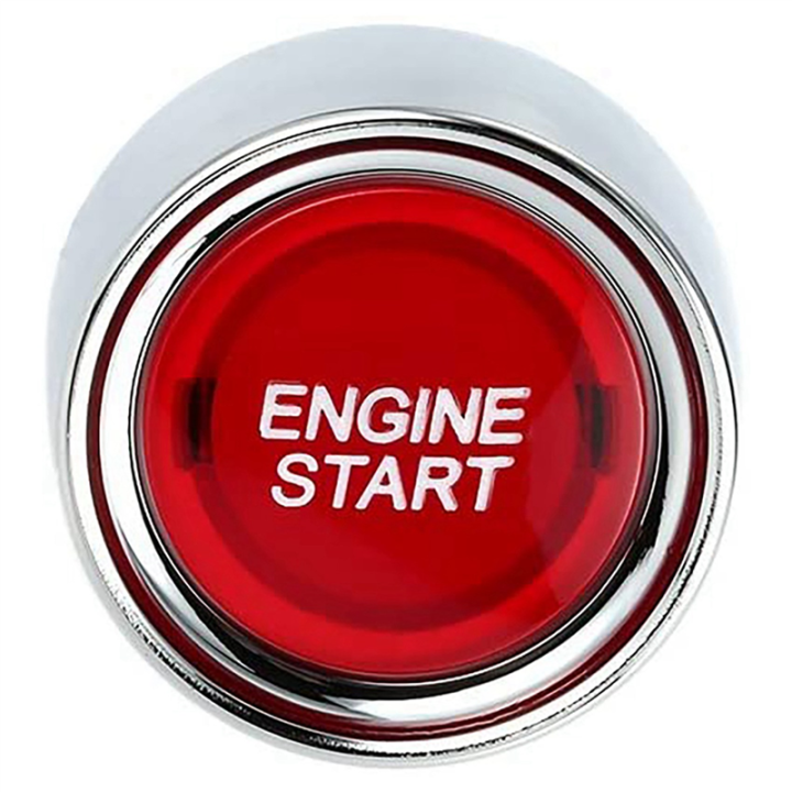 FORIDE 2X Engine Button Car DC 12V 24V Red Car Start Engine Button ...