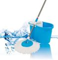 Spin Mop With Bucket Stainless Steel Rotating Mop with Bucket 360 Rolling Magic Floor Spin Mop. 