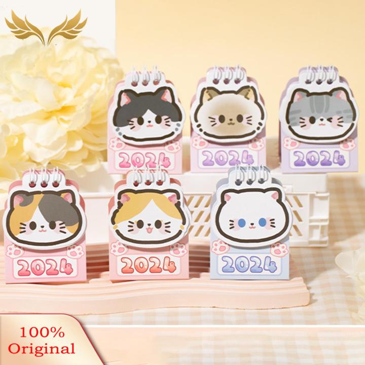 SuperRide%20Durable%20Desk%20Calendar%20Compact%20Cartoon%20Desk%20Calendar%20Cute%20Kawaii%20Design%20for%20Daily%20Organization%20Portable%20Space-saving%20Planner%20-%20Image%209