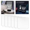 6pcs Acrylic Sheets for Light Base Cast Panel for Signs Square. 
