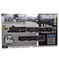 Big Train Set With Front Light - Black. 