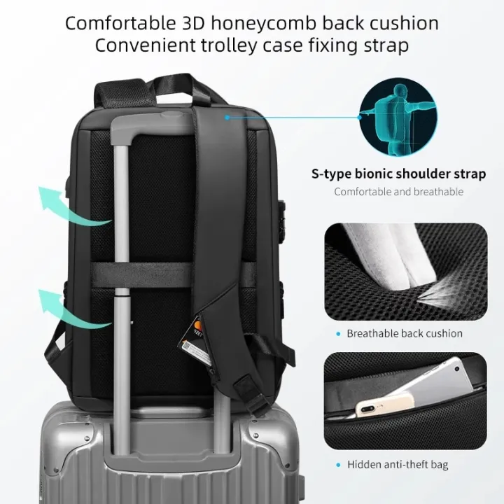 Business%20Expandable%20Backpack%20For%20Men%20Laptop%20TSA%20Keyless%20Anti-theft%20Waterproof%20School%20Backpacks%20Hard%20Shell%20USB%20Travel%20Bag%20New%20-%20Image%203