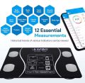intelligente Electronic Intelligent Weight Loss Body Fat Scale Balances  Body Weight Scale,Baby weight scale personal scale  Health Management scale blootooth scale Smart Weighing Scale Bluetooth-compatible. 