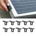 10Pcs Water Drain Clips Pv Module Maintenance Photovoltaic Clip Mud Removal Roof 45mm. 