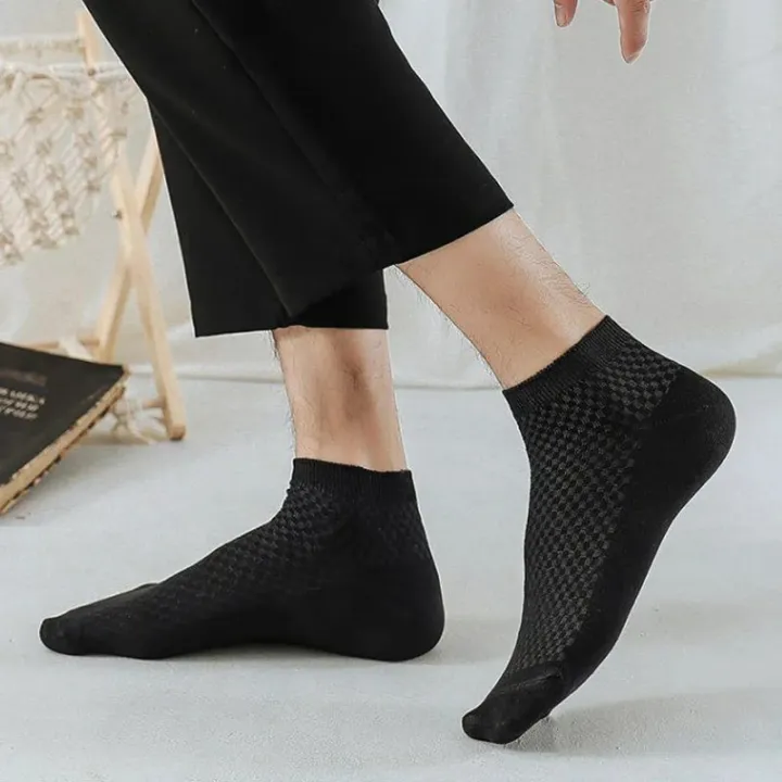1/5Pairs%20Men%20Short%20Socks%20Bamboo%20Fiber%20High%20Quality%20Crew%20Ankle%20Casual%20Business%20Breathable%20Soft%20Compression%20Low-Cut%20Socks%20for%20Male%20-%20Image%202