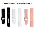 Silicone Strap For Y68 D20 Soft TPU Wristband Bracelet Replacement Strap For Y68 D20 Smart Watch Band Strap Bracelet Accessories. 