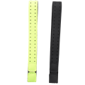 4Pcs Adjustable and Breathable Replacement Armband Soft Strap Band for Heart Rate Monitor - (Black+ Green). 