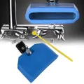 Blue Cow Bells for Crafts Durable Sturdy Environmentally Friendly Plastic Noise Makers Wedding All Types of Rub Rack Tom. 
