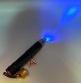 Hand Gem Light 3 in 1 LED White/Yellow/UV Appraisal Flash Light High Power for Gemmologist’s for Sorting Gemstones. 