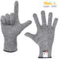 [The Cici Shop] Level 5 Safety Anti Cut Gloves High-strength Industry Kitchen Gardening Anti-Scratch Anti-cut Glass Cutting Multi-Purpose. 